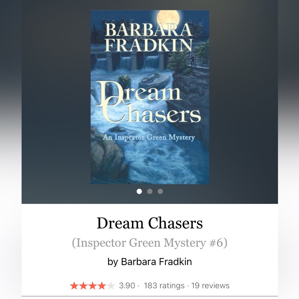 Dream Chasers by Barbara Fradkin Paperback Book EUC - Picture 3 of 4